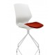 Florence Bespoke Spindle White Frame Visitor Chair